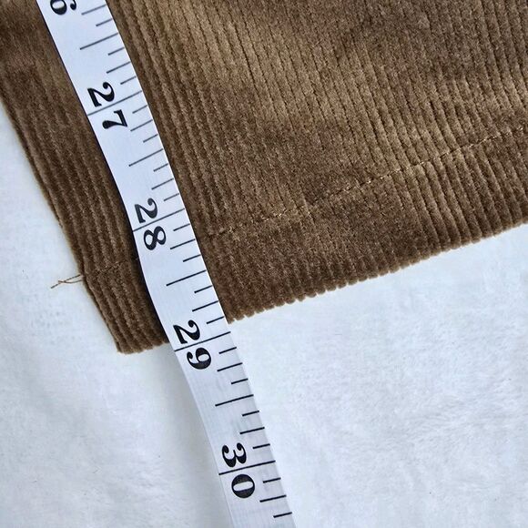 Universal Standard Cassidy High-Rise Corduroy Pants Women Brown Size 0 - Picture 9 of 15